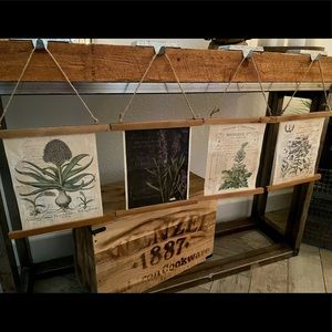 Botanical Prints with Minimalist Frames